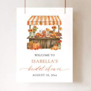 Herfst Fresh Off the Market Vrijgezellenfeest Welk Poster