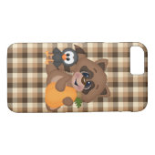 Herfst Friends iPhone 7 amper daar hoesje (Achterkant (Horizontaal))