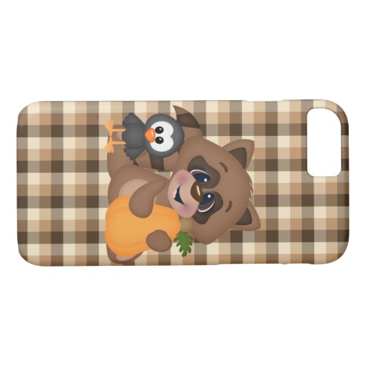 Herfst Friends iPhone 7 amper daar hoesje (Achterkant (Horizontaal))