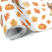 Herfst Friendsgiving Cadeaupapier (Rol Hoek)