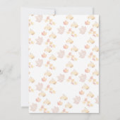 Herfst Friendsgiving Dinner Design Kaart (Achterkant)