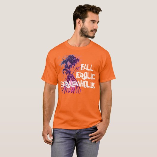 Herfst Frolic Scrapaholic T-shirt (Voorkant volledig)