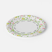 Herfst Fruit Appels en Peren Papieren Bordje (Gekanteld)