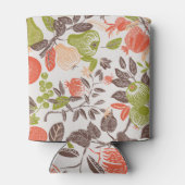 Herfst fruit decoratieve tegel ontwerp. blikjeskoeler (Achterkant)