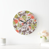 Herfst fruit decoratieve tegel ontwerp. grote klok (Huis)