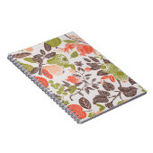 Herfst fruit decoratieve tegel ontwerp. notitieboek (Rechterzijde)