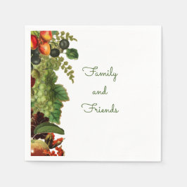 Herfst Fruit Napkins Servet