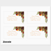 Herfst Fruits Label (Vel)