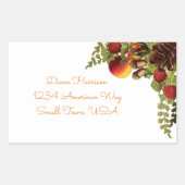 Herfst Fruits Label (Voorkant)