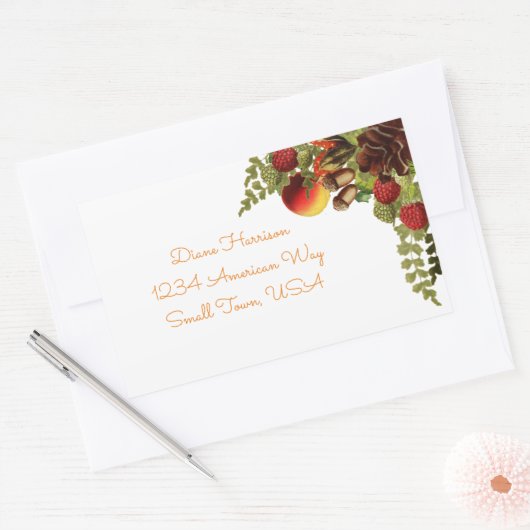Herfst Fruits Label (Envelop)