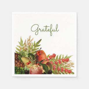 Herfst Fruits Paper Napkins Servet