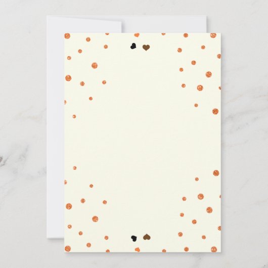 Herfst Fumpkin Thankgiving Dinner Party Uitnodigin Kaart (Achterkant)