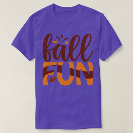 Herfst Fun T-shirt (Design voorkant)