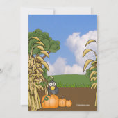 Herfst Fun Uitnodiging (Achterkant)