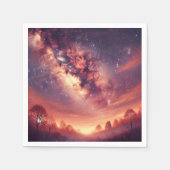 Herfst Galaxy Melkweg Decoupage servetten (Voorkant)