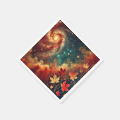 Herfst Galaxy Nebula Wolken Decoupage Servetten (Hoek)