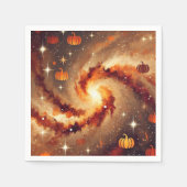 Herfst Galaxy Pumpkin Spice Decoupage Servetten (Voorkant)