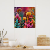 Herfst Garden Poster (Keuken)