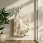 Herfst Garden Wildflower Bruidsmeisje Canvas tas<br><div class="desc">Deze herfst tuin wilde bloem bruidsmeisje canvas tas is het perfecte huwelijkscadeau aan het cadeau van uw bruidsmeisjes en bruidsmeisje voor een rustieke bruiloft. Het ontwerp is voorzien van roze,  blush,  roos en paarse handgeschilderde wilde bloemen met vlinders.</div>