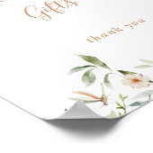 Herfst Garden Wildflower Kaarten en geschenken tek Poster (Hoek)