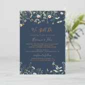 Herfst Garden Wildflower We doen nog steeds geloft Kaart (Staand voorkant)