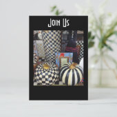 HERFST GEBEURT OF THANKSGIVING INVITATIE KAART (Staand voorkant)