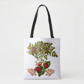 Herfst gebladerte Autumn Leaves Berry Sweet Greene Tote Bag (Voorkant)