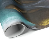 Herfst gebladerte bij de waterval cadeaupapier (Rol Hoek)