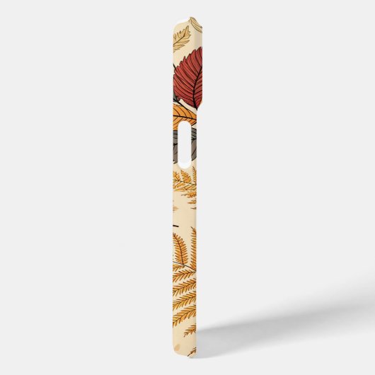 Herfst gebladerte en bessen - warme aardse tonen Case-Mate iPhone case (Achterkant / Rechts)