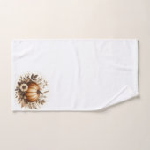 Herfst gebladerte en pompoen bad handdoek (Handdoek)