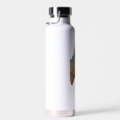 Herfst gebladerte op Katahdin in Maine Waterfles (Rechts)