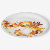  Herfst gebladerte Papieren Bordje (Gekanteld)