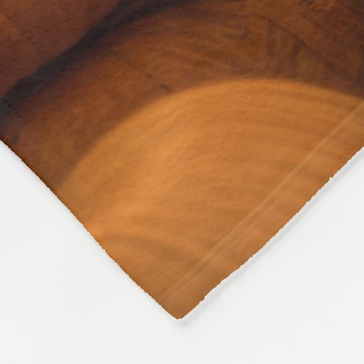 Herfst Geel Lab Pup Fleece Deken (Hoek)