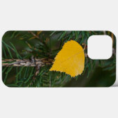 Herfst Geel Quaking Aspen Leaf Foto Case-Mate iPhone Case (Achterkant (horizontaal))