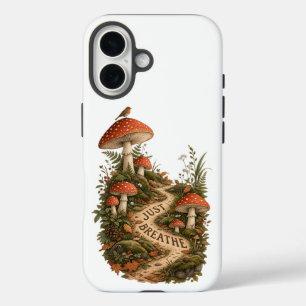 Herfst Geïnspireerde Gewoon Ademhalen iPhone 16 Ho Hoesje