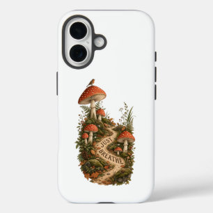 Herfst Geïnspireerde Gewoon Ademhalen iPhone 16 Ho Hoesje