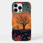 Herfst geïnspireerde kunst iPhone hoesje (Achterkant)