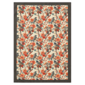 Herfst-geïnspireerde tafelkleed met vogels Tuin Bl (Voorkant)