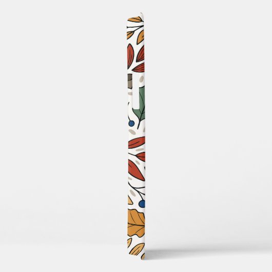 Herfst gekleurd blad vierkant ontwerp Case-Mate iPhone case (Achterkant / Rechts)