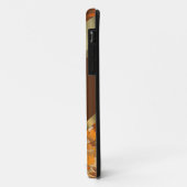 herfst gekleurd bloemenpatroon gepersonaliseerd Case-Mate iPhone case (Achterkant/links)