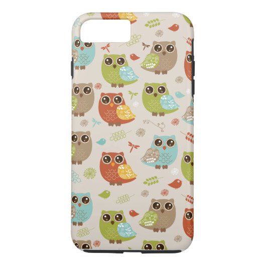 Herfst gekleurd patroonpatroon Case-Mate iPhone case (Achterkant)
