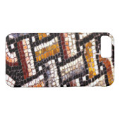 Herfst gekleurd Romeins mozaïek Case-Mate iPhone Case (Achterkant (Horizontaal))