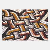 Herfst gekleurd Romeins mozaïek Inpakpapier Vel (Voorkant)