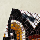 Herfst gekleurd Romeins mozaïek Strandlaken (In situ)