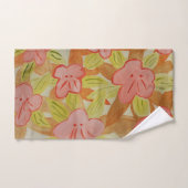 Herfst gekleurde handdoekset bad handdoek (Handdoek)