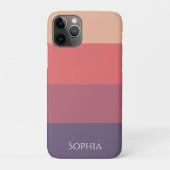 Herfst gekleurde strepen- Case-Mate iPhone case (Achterkant)