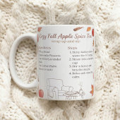 Herfst gekruide appelthee recept koffiemok