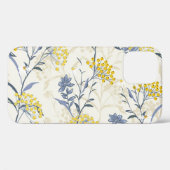 Herfst gele bessen bladeren, kleurrijk naadloos. Case-Mate iPhone case (Achterkant (horizontaal))