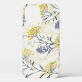 Herfst gele bessen bladeren, kleurrijk naadloos. Case-Mate iPhone case (Achterkant)