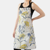 Herfst gele bessen bladeren, kleurrijk naadloos. schort (Insitu)